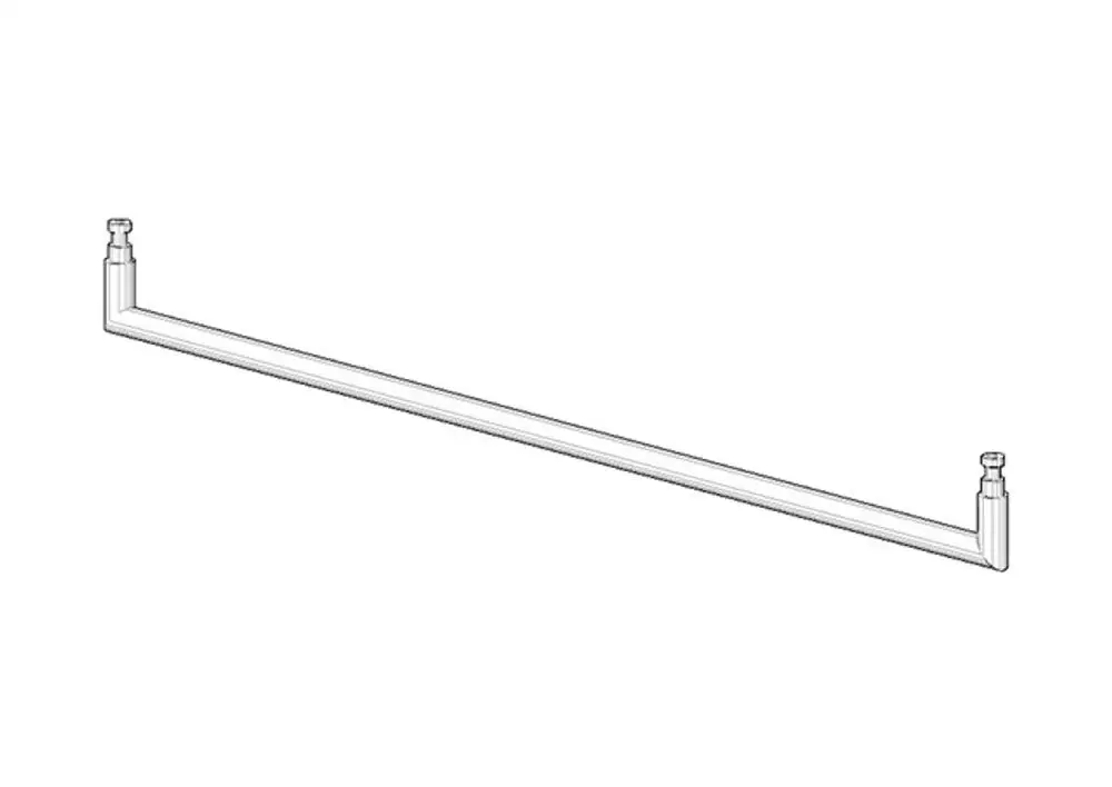 DORNBRACHT Halter ERSATZTEILE 05282262400 539 x 49,5 x 13 mm Chrom, 05282262400-00 Galeriebild 1